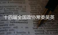 十四届全国政协常委吴英杰被查